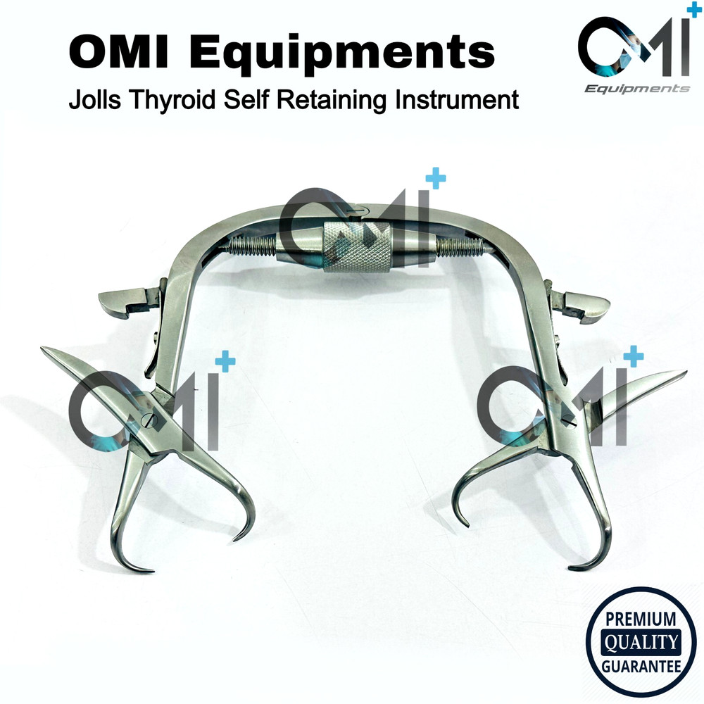 Jolls Thyroid Friedman Retractor Self Retaining ENT Instruments 2 Pcs OR Grade