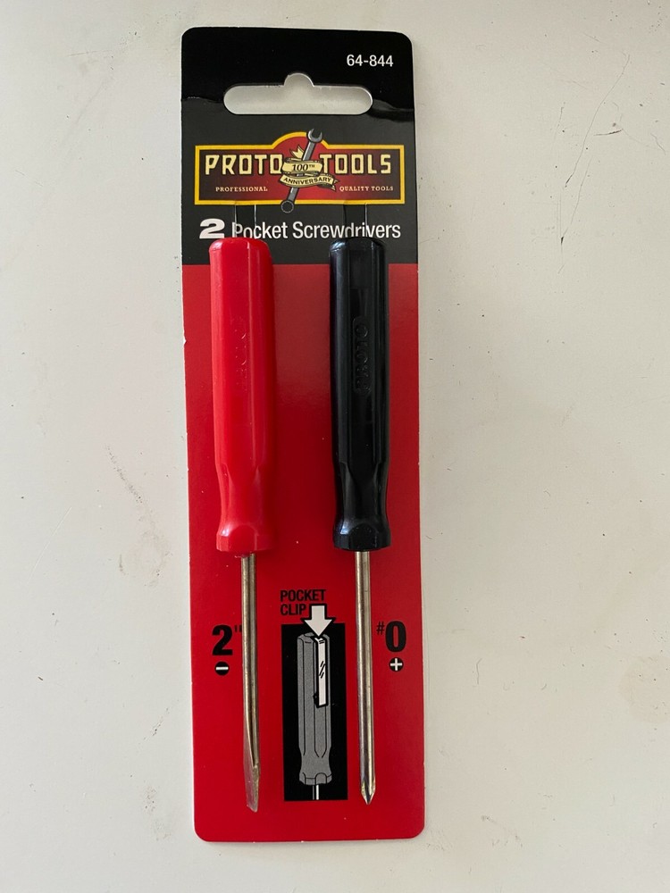 New Proto tools 2 pocket screwdrivers