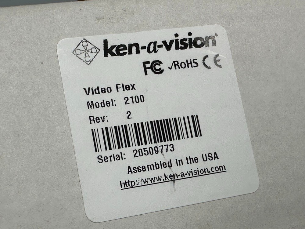 Ken A Vision Video Flex 2000 Explorer Model 2100