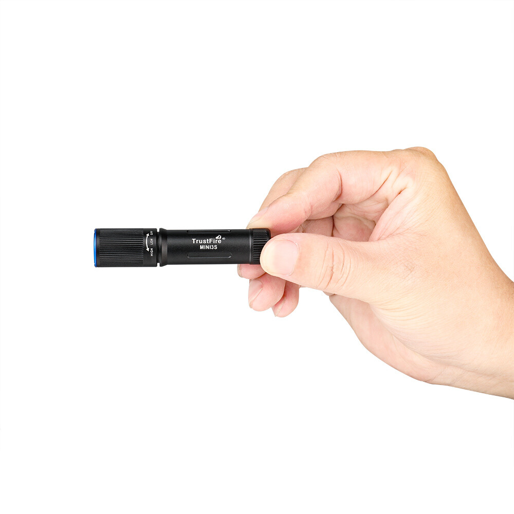 Trustfire 235LM LED Keychain MINI Rechargeable Flashlight Keyring LED Torch