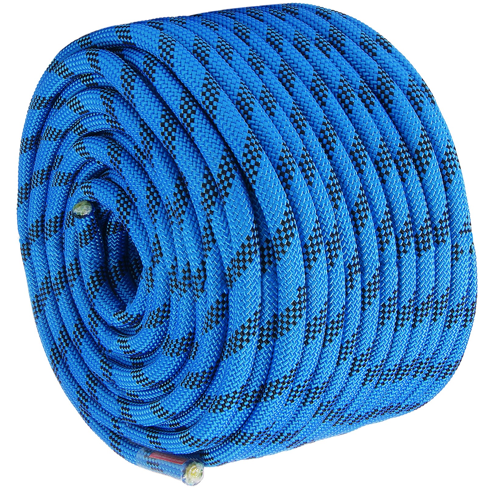 VEVOR 12.7mm Static Climbing Rope 60.9M(200ft) Outdoor Rock Climbing Rope Blue