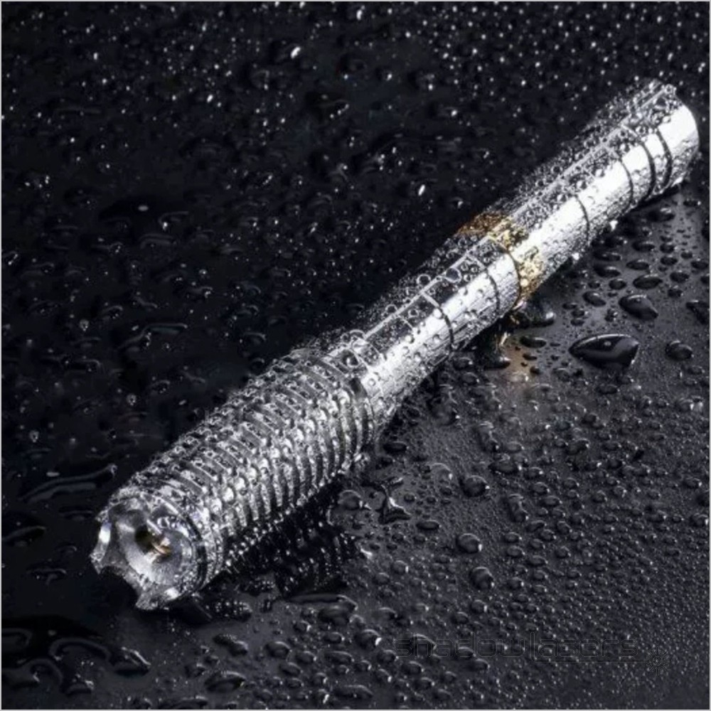 LMX9B-M Adjustable Focus Blue Laser Pointer 450nm Visible Beam Laser+Charger