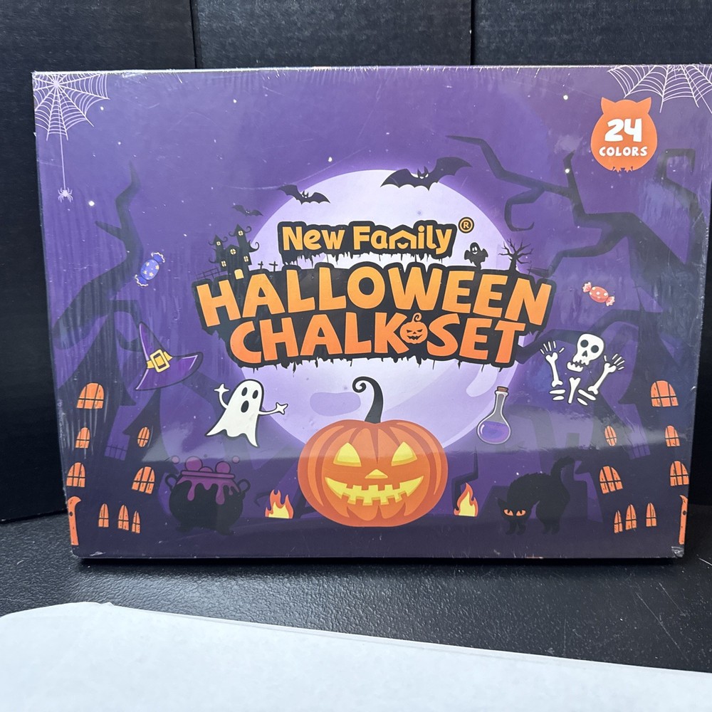 Halloween Chalk Set 24 Colors.