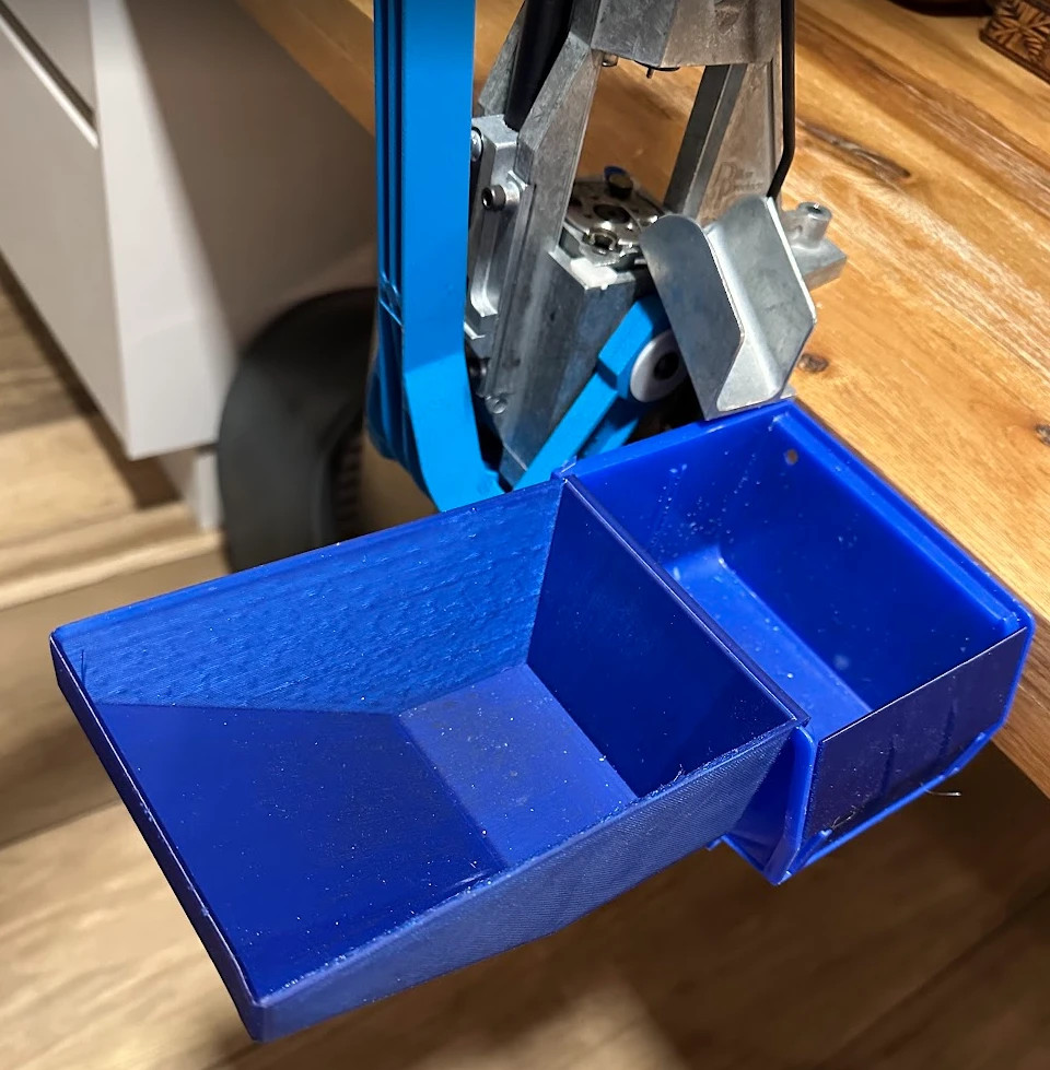 Casing Holder for Dillon Square Deal B – Reloading Bench Accessory - Black