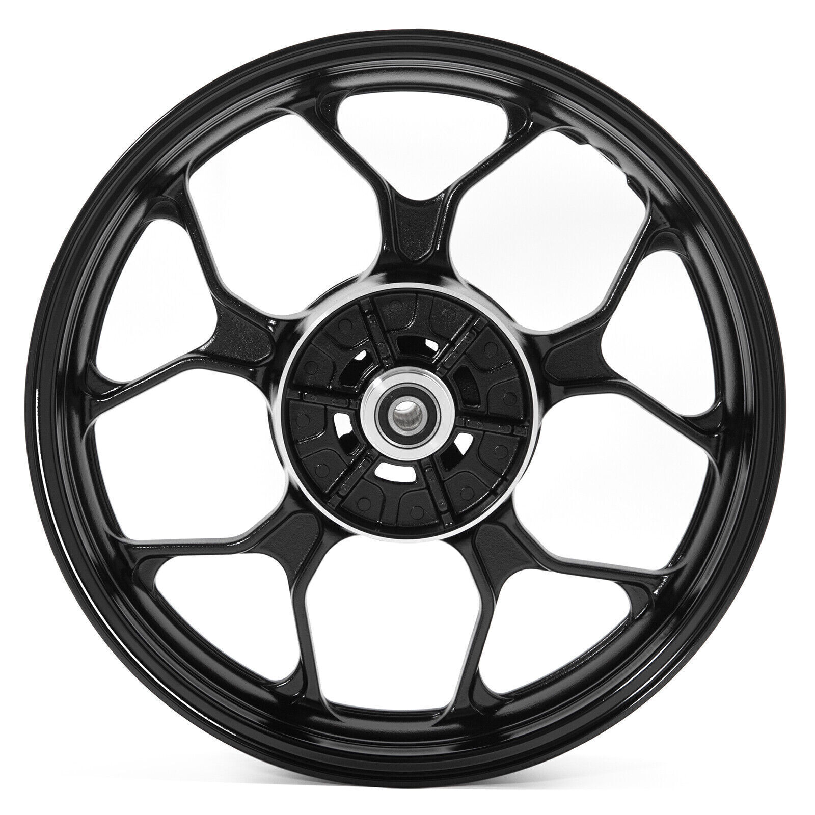 17"x4" Tubeless Rear Wheel Gloss Black for Yamaha YZF R3 15-24 MT-03 20 21-24