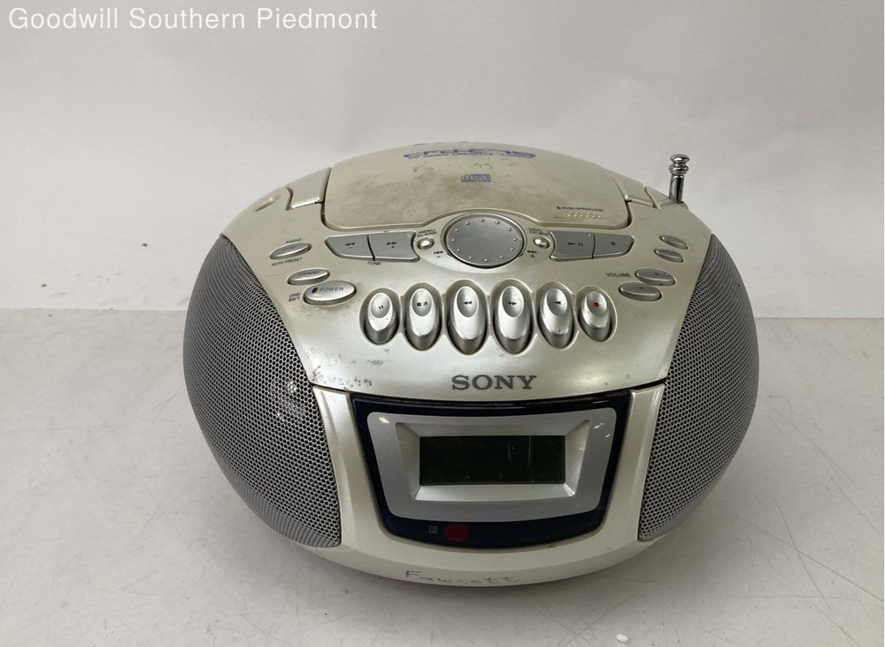 Sony CFD-E7S CD Radio Cassette-Corder - Tested