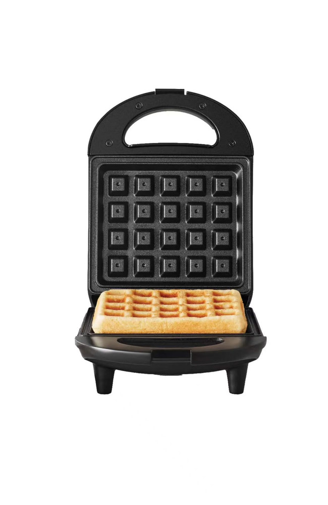 Compact Single Slice Waffle Maker with Cool Touch Handle