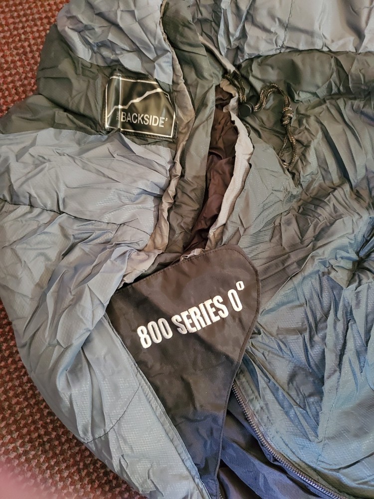Backside 800 0° Hybrid Sleeping Bag.