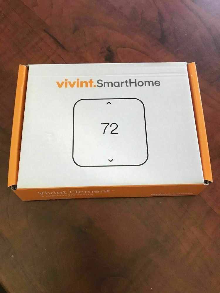 Vivint Element Smart Thermostat  zWave Plus V-SCT-200 ( MISSING THE BASE PLATE )