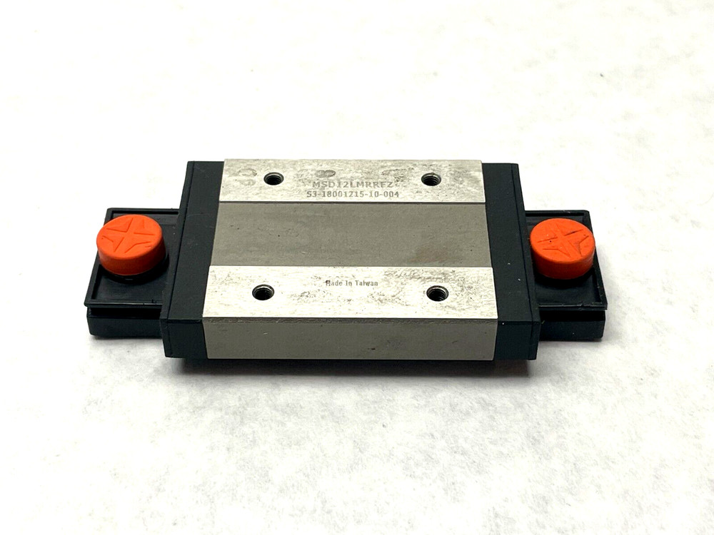MSD12LMRRFZ Linear Guide Block w/ Plastic Rail