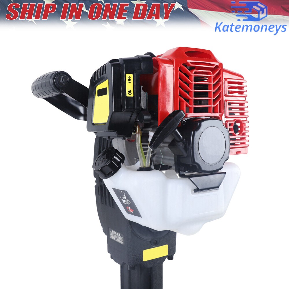 Handheld Trencher Digger Machine 52CC 2Stroke Garden Tree Digger Digging Machine