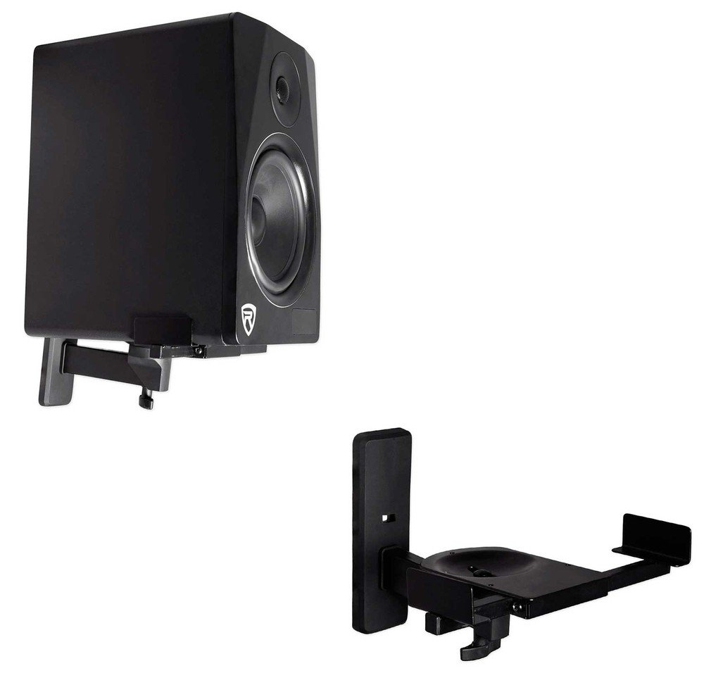 Pair Wall Mount Swivel Brackets For Edifier R2000DB Bookshelf Speakers