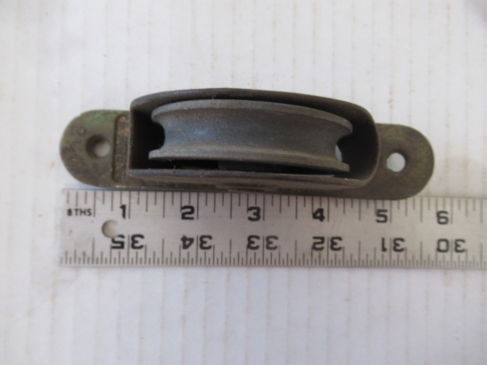 Sargent Window Roller/Pulley/Guide Unrestored as found Condition