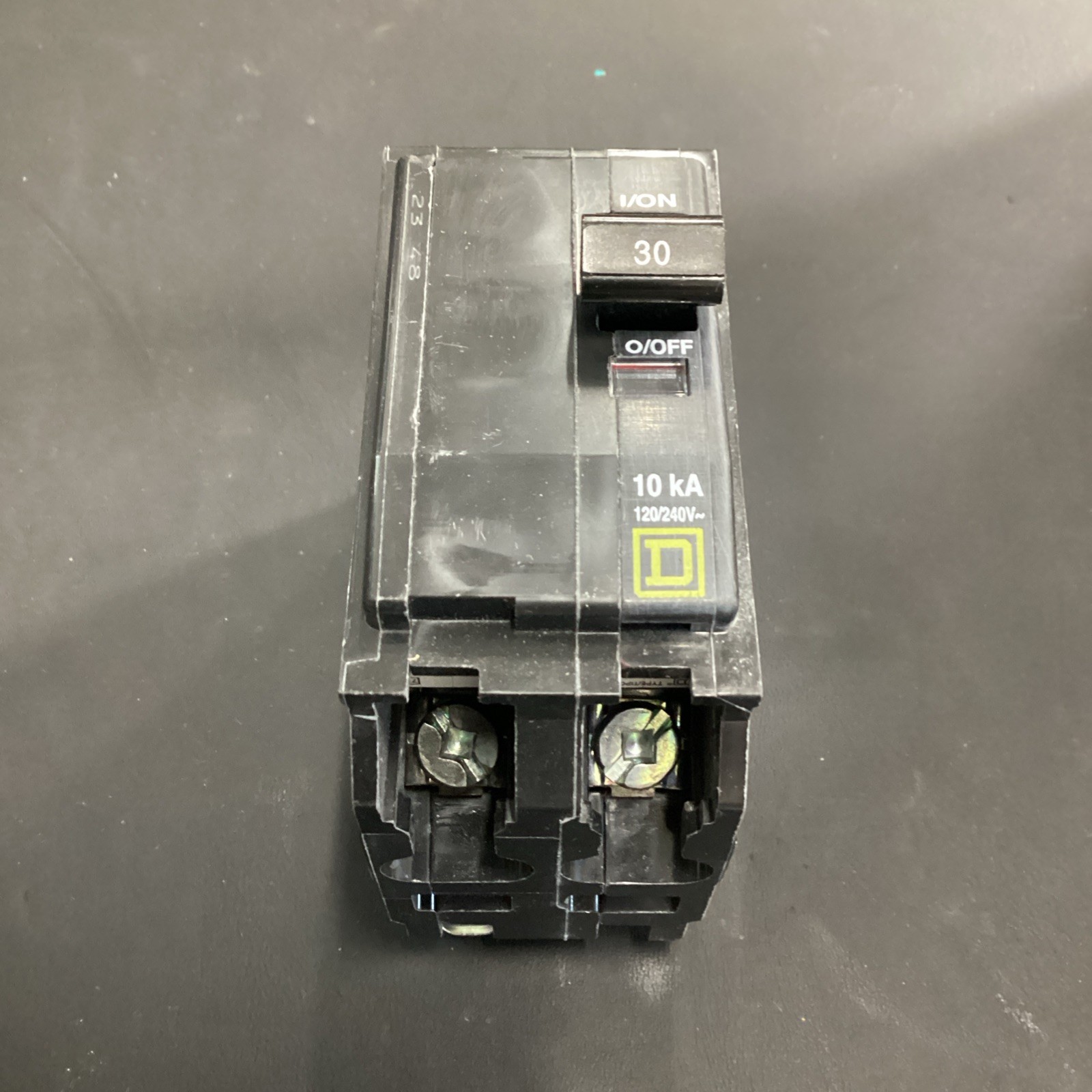 Square D QO230 Circuit Breaker 30 Amp 240 Volt 2 Pole Plug In Black NEW