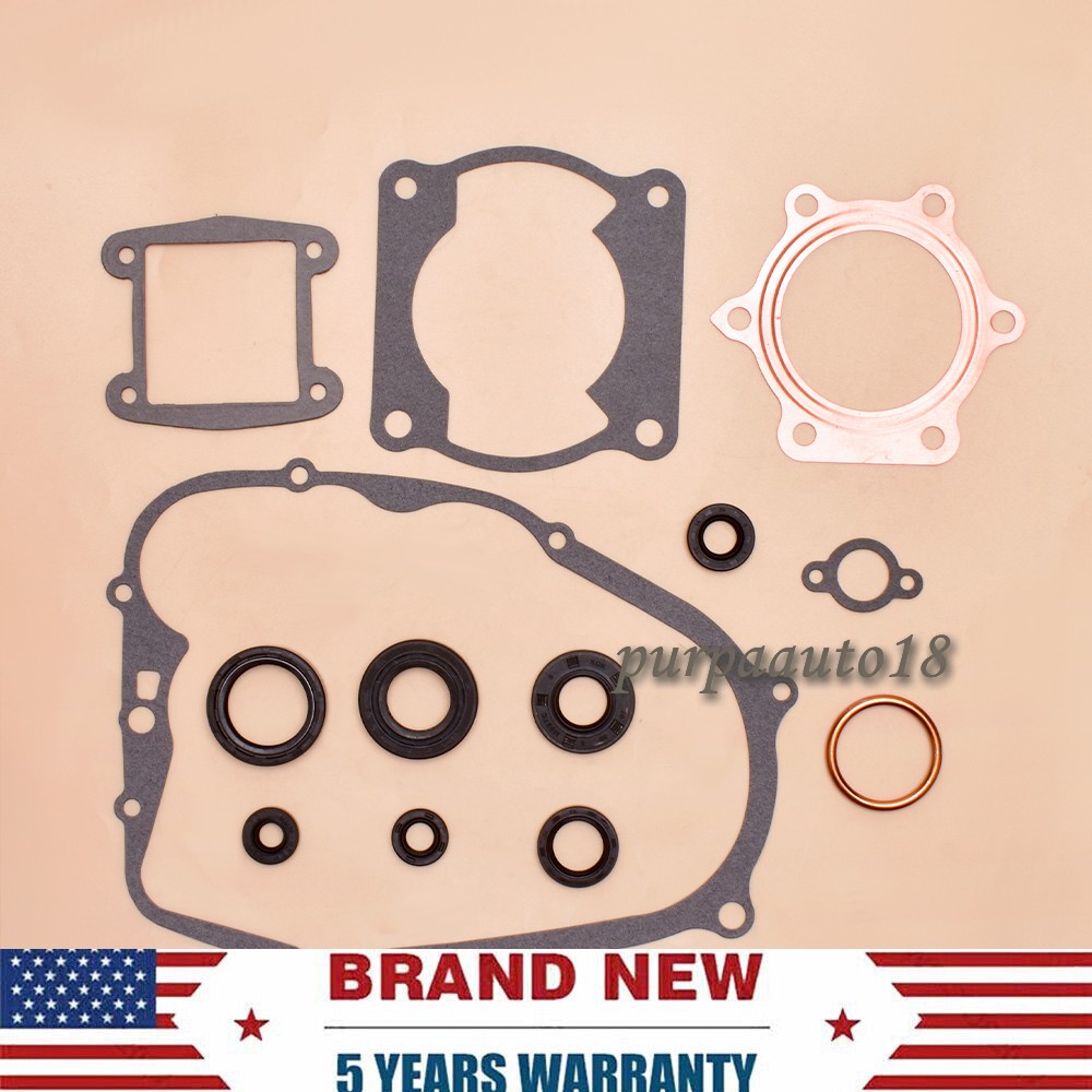 Complete Engine Gasket kit Set with Oil Seals For Yamaha Blaster 200 1988-2006