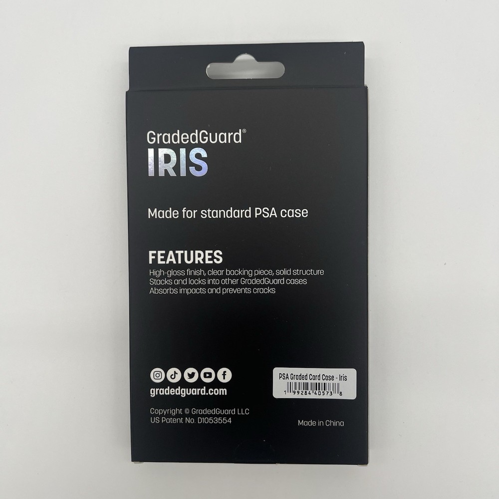 GRADEDGUARD PSA Graded CASE GUARD Protector IRIS Limited Edition RAINBOW Pikachu