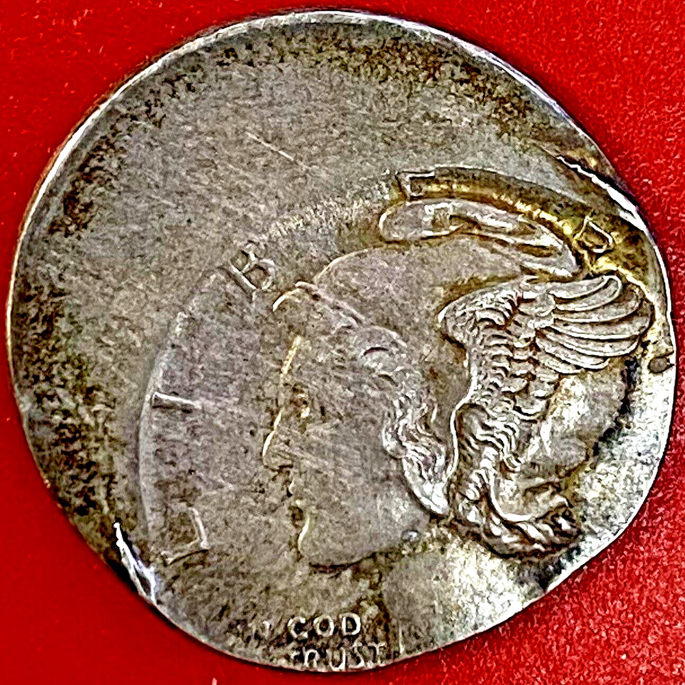 'D' MINT 35% OFF CENTER ERROR MERCURY DIME