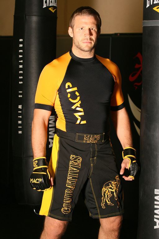 Black and Gold MACP Grappling Gloves
