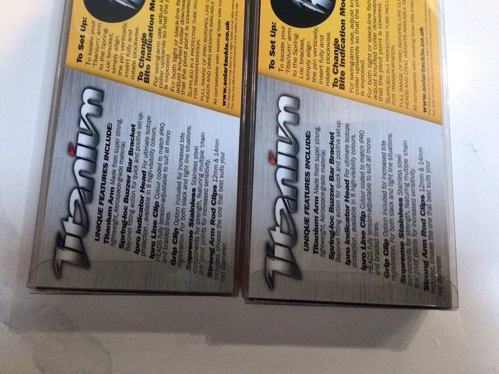 Solar Titanium Multi Functional Short Arms System X2