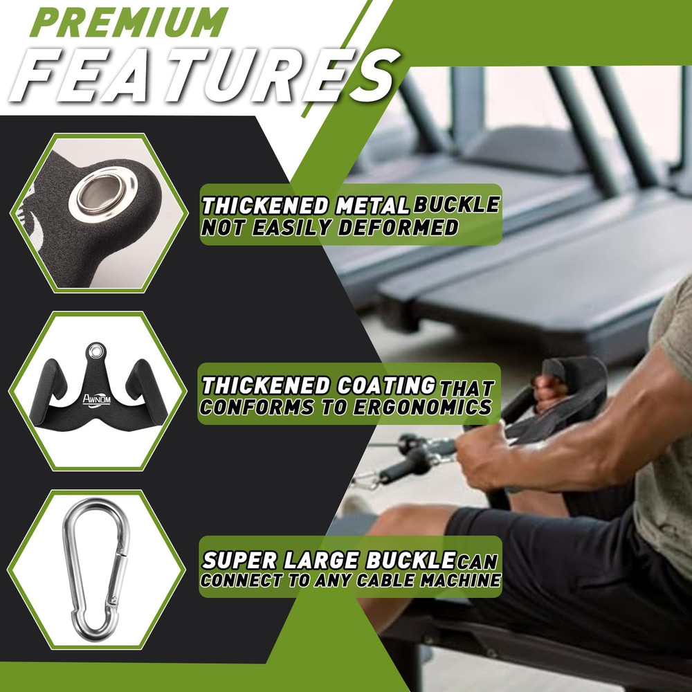 LAT Pulldown Attachments for Cable Machines, Cable Machine Attachments for Home