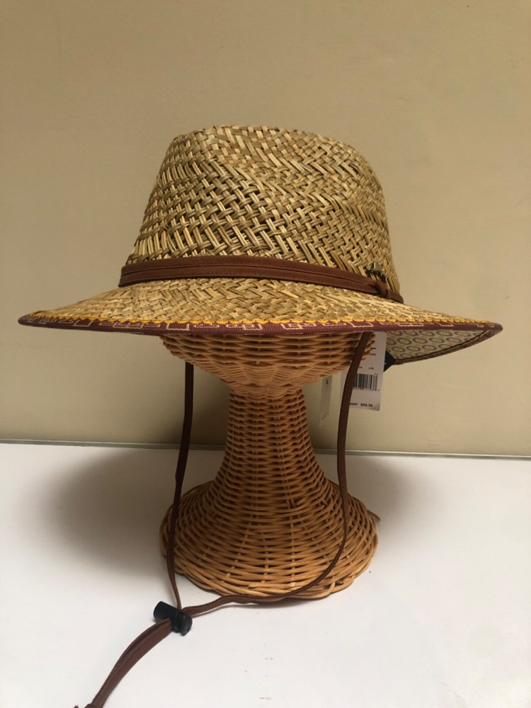 Tommy behama 100% straw with draw-string