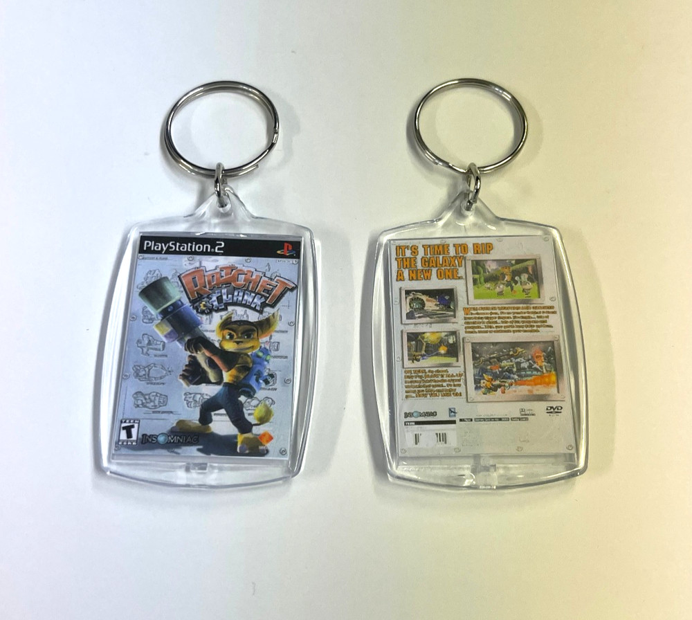 Ratchet & Clank PS2 Keychain
