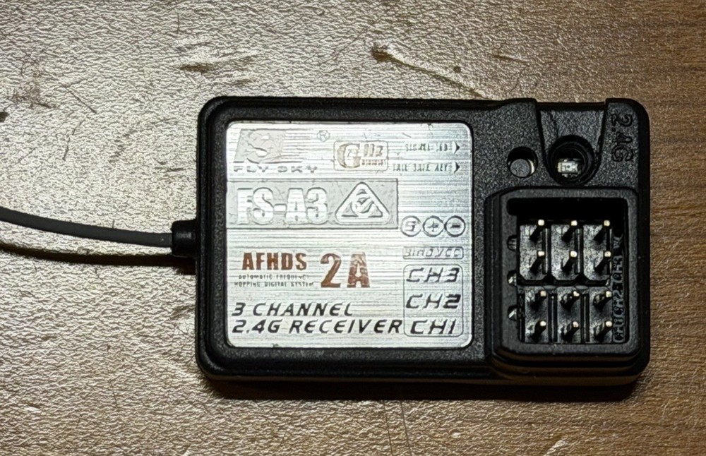FlySky FS-A3 3-Channel AFHDS-2A Protocol 3Ch Receiver