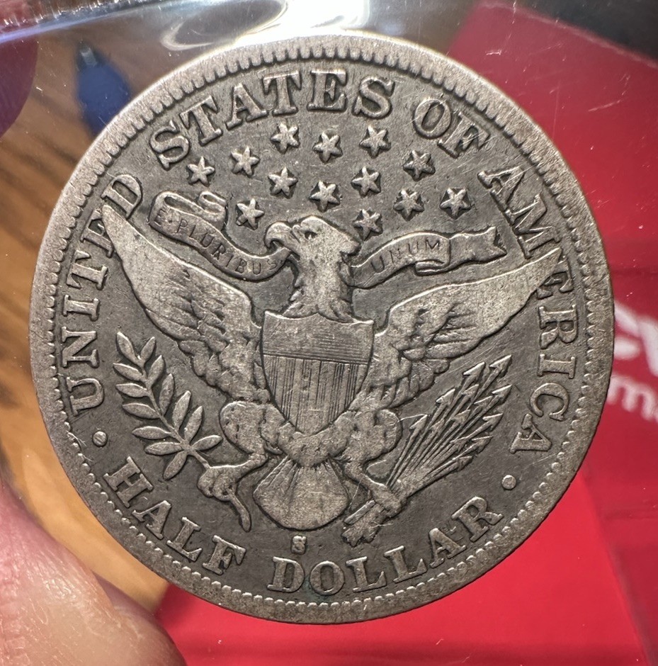 1898 S Barber Half Dollar Fine