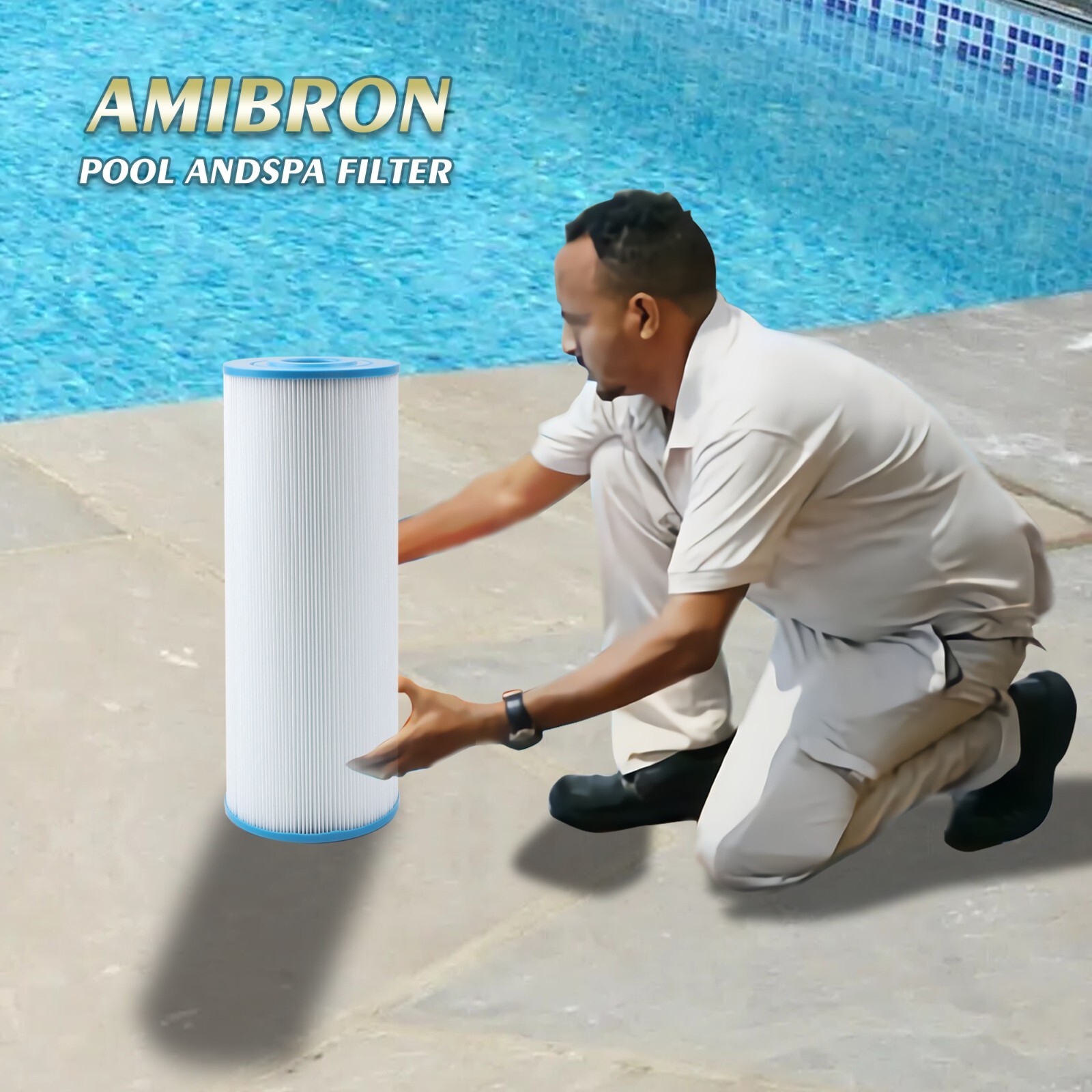 AmiBron PWK30 Hot Springs Spa Filter Replaces for Watkins 31489,C-6430,3PACK