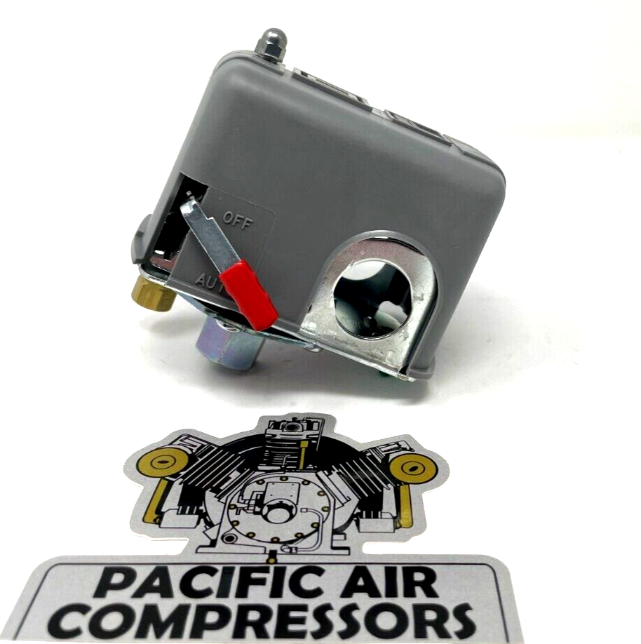 Square D Air Compressor Pressure Switch 95 On-125 Psi Off 9013FHG12J52M1X