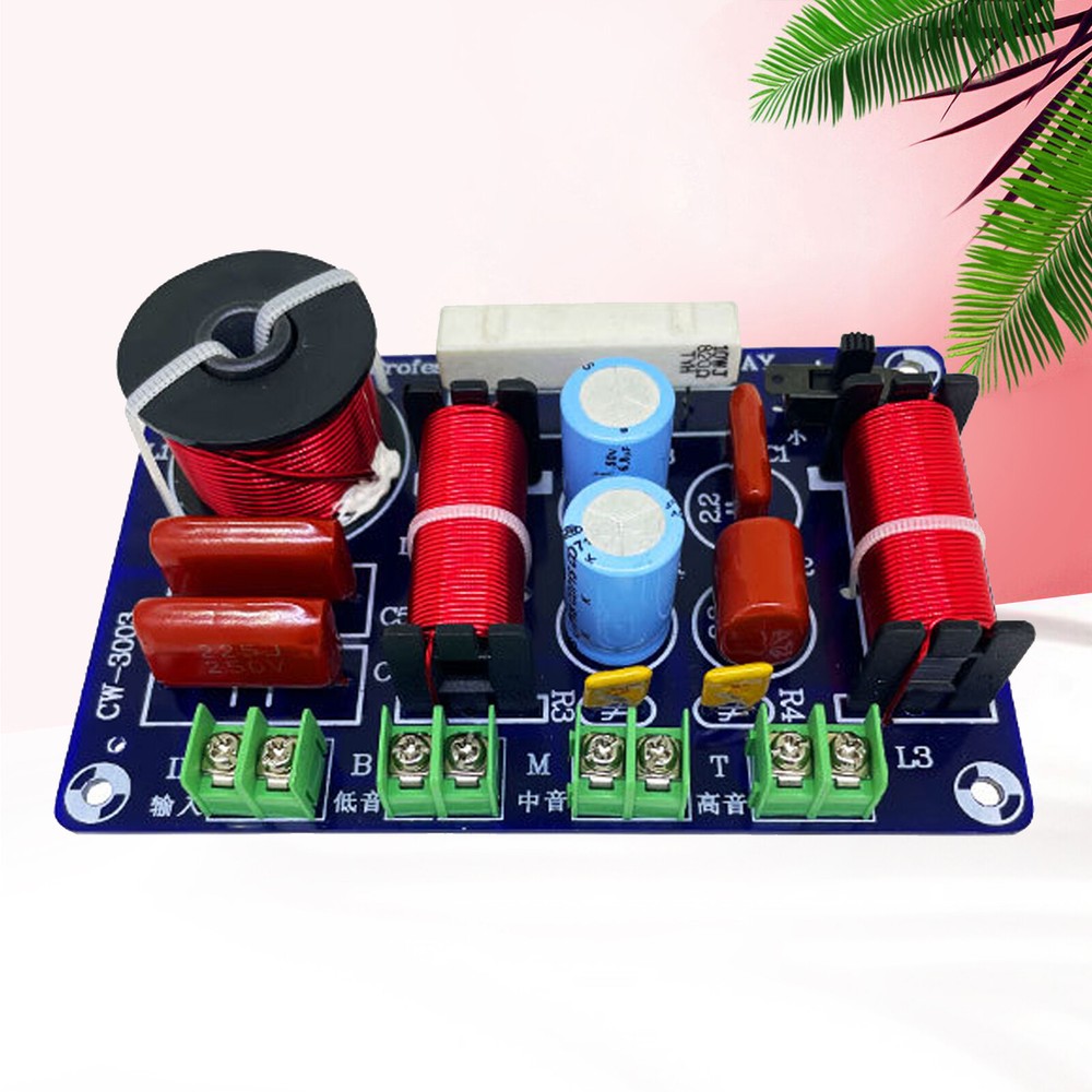 5200Hz-5500Hz Adjustable Speaker Audio CrossoverFilter 2 Way Frequency Divider
