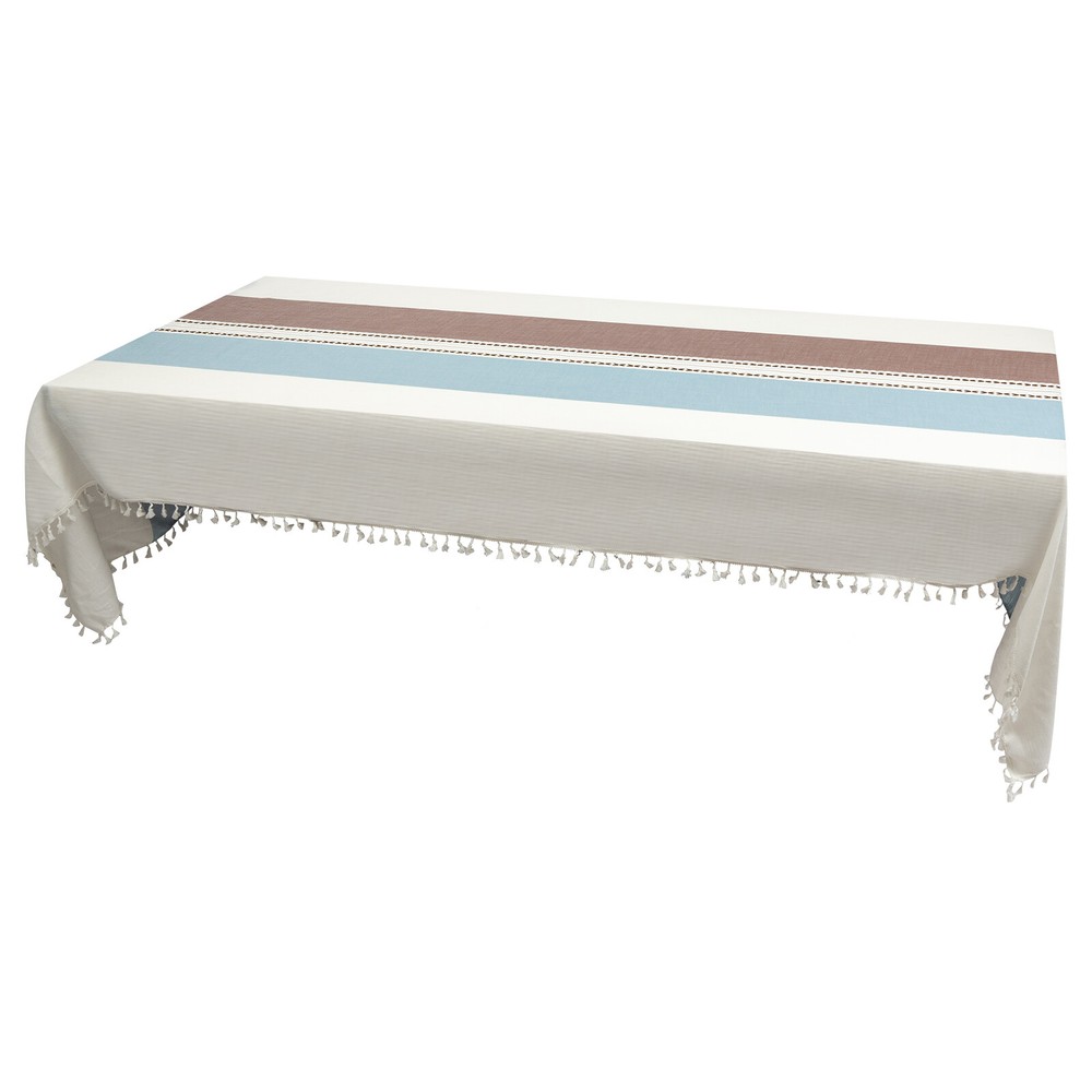 Rectangle Table Cloths Rustic Tablecloth Table Cover Waterproof 140*300cm US