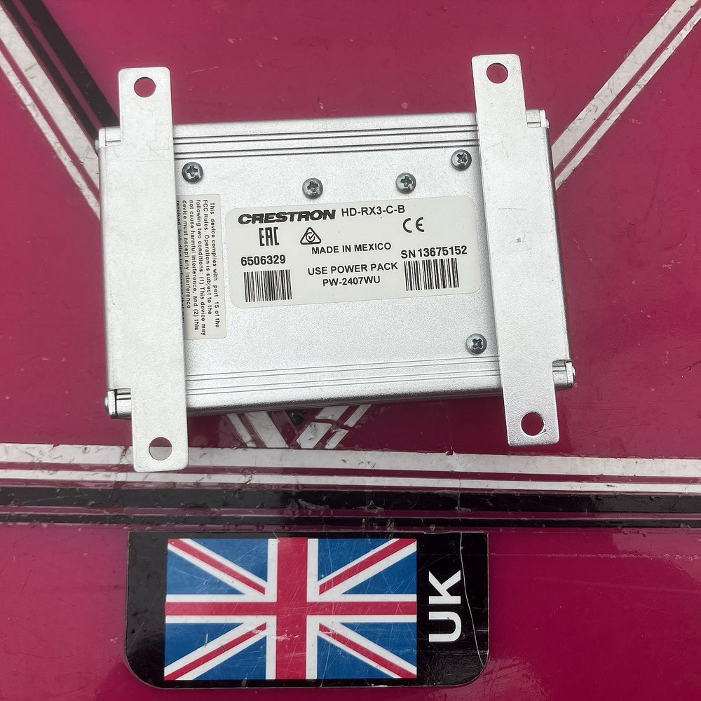 Crestron HD-RX3-C-B Shielded Twisted Pair HDMI Receiver (used)