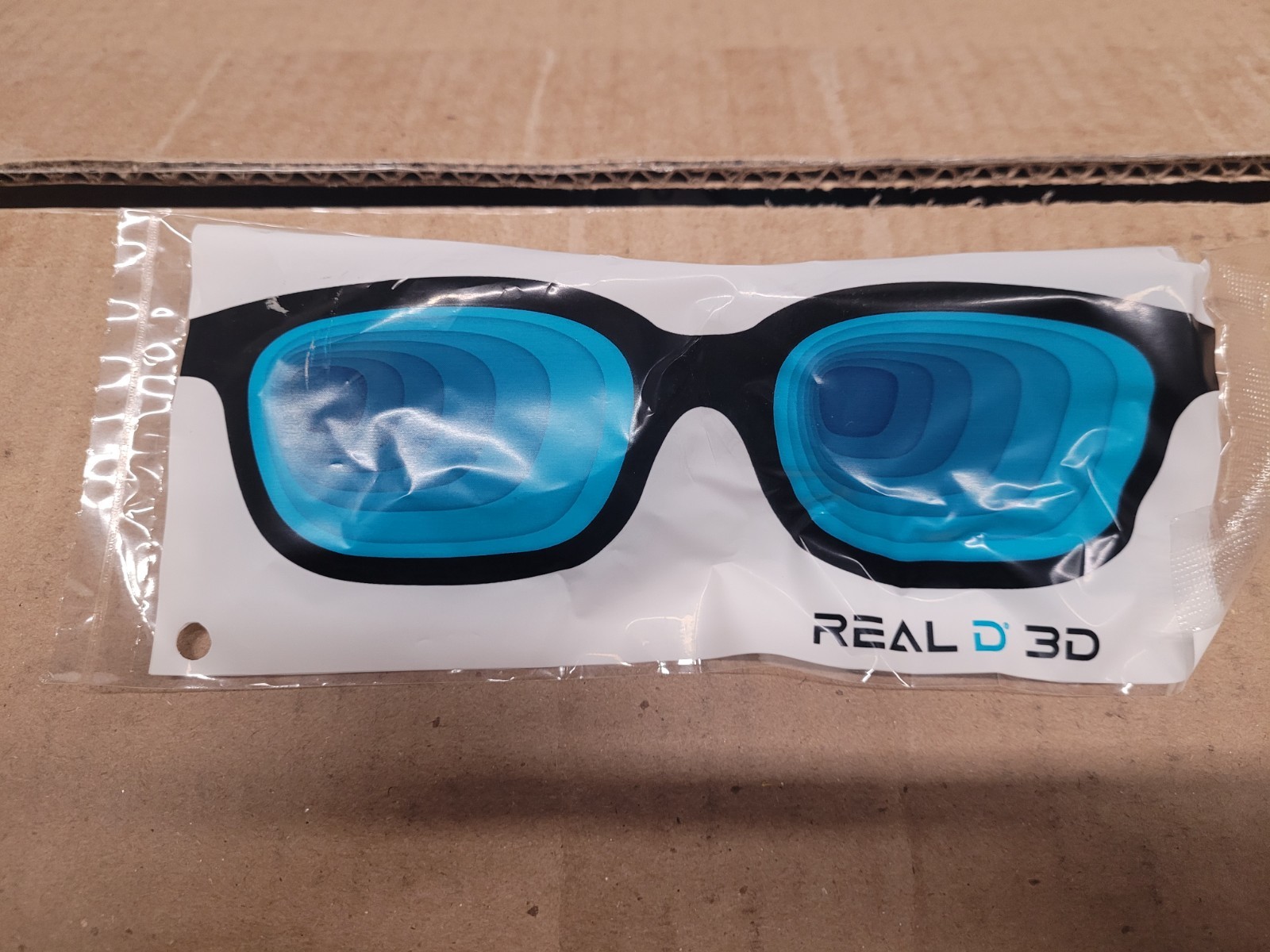 Real D 3D Glasses ADULT Size. 500 Quantity