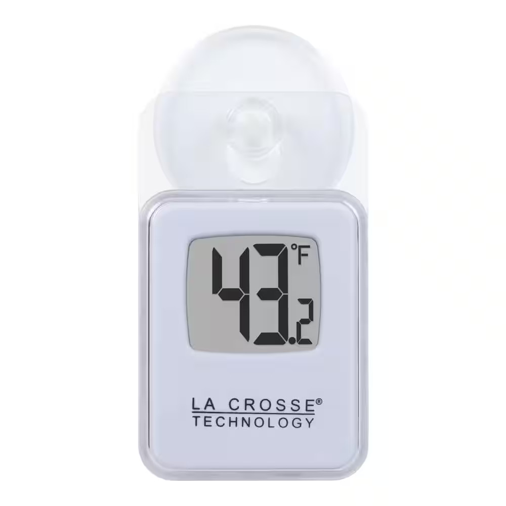 Digital Outdoor Window Instant-Read Thermometer