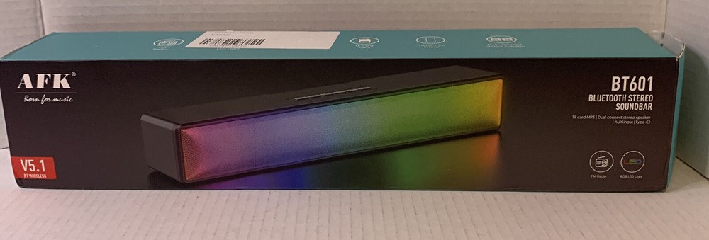 AFK BT601 V5.1 Bluetooth speaker stereo soundbar