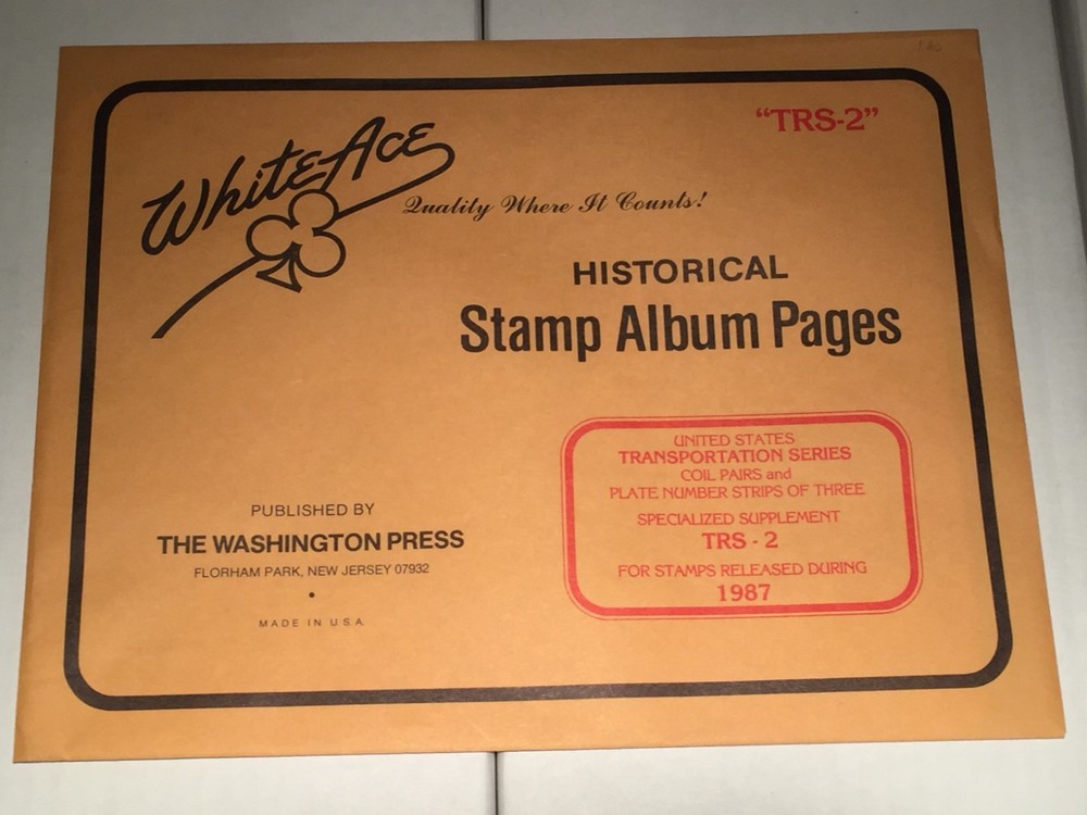 New Package of White Ace Pages Transportation Coil Series TRS-2