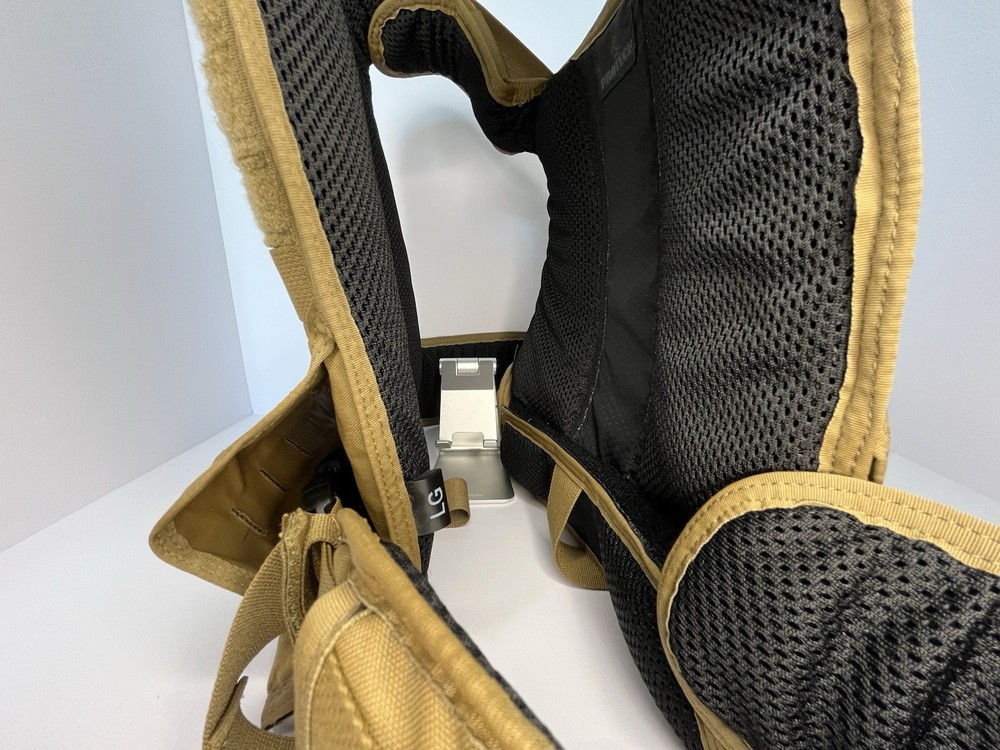 Protech Tactical Armor Plate Carrier Large Tan Molle