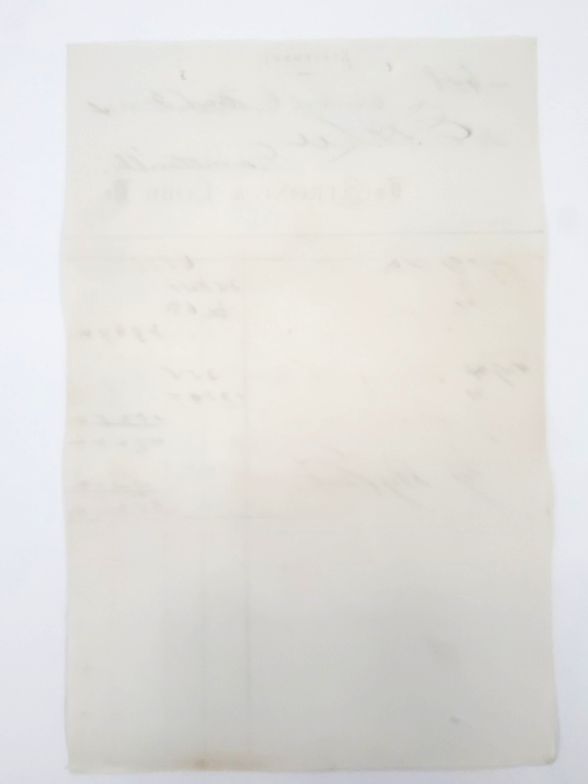 1974 Statement, Strong & Cobb (Wholesale Druggists), Cleveland, Ohio