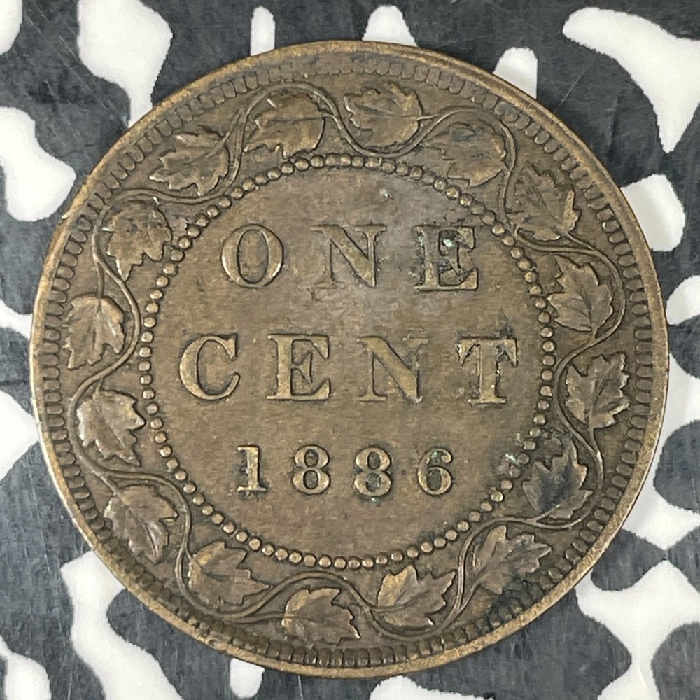 1886 Canada Large Cent Lot#C8694 Nice!