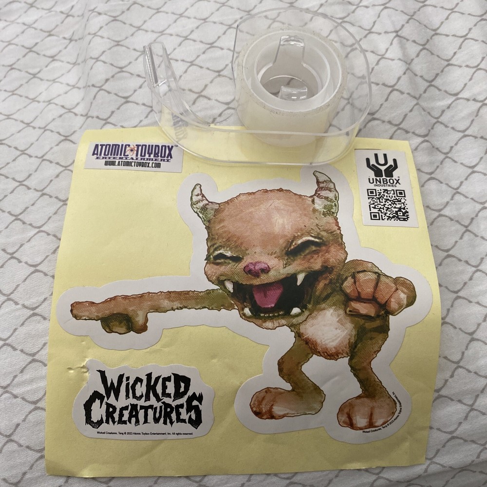 SDCC 2023 Wicked Creatures sticker Atomic Toybox
