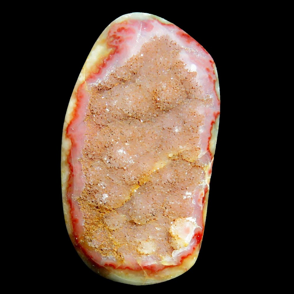 Freeform Druzy Stalactite Agate Cabochon U1081