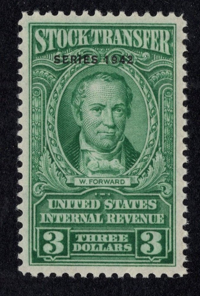 U.S. - RD127 - EXTRA FINE - Hinged