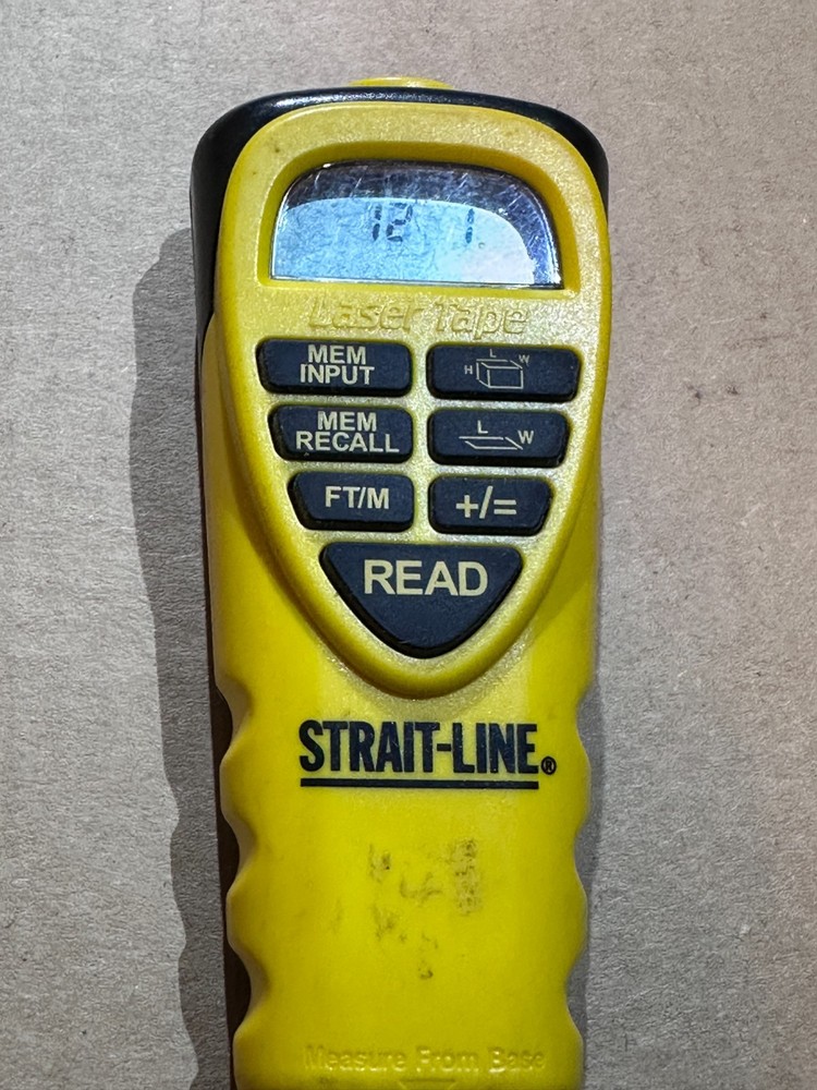 Strait-Line Laser Tape - TESTED