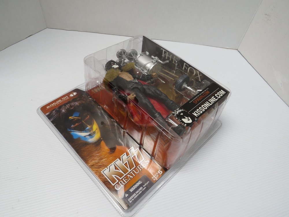 KISS ERIC CARR CREATURES OF THE NIGHT SEALED ACTION FIGURE - THE FOX