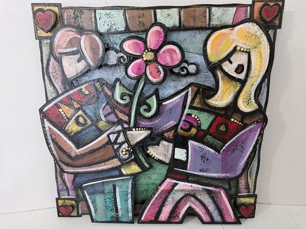 Eric Waugh - Mixed Media on board