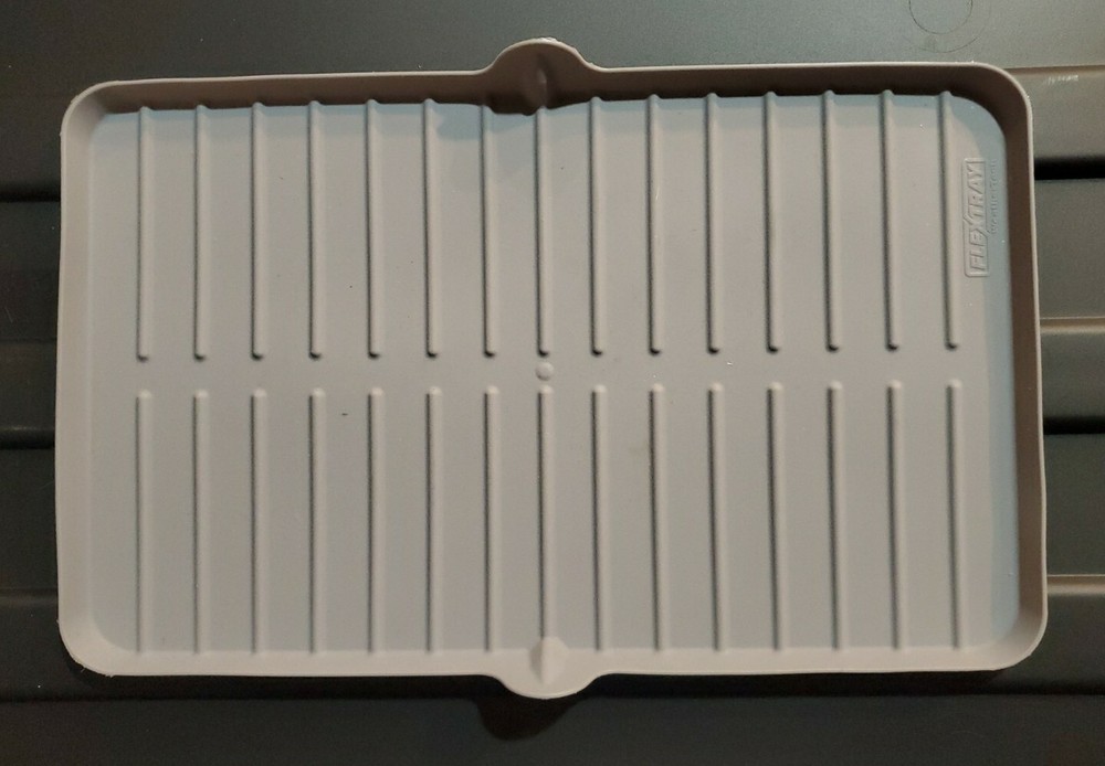 WeatherTech FlexTray Grey 8"x13"  New