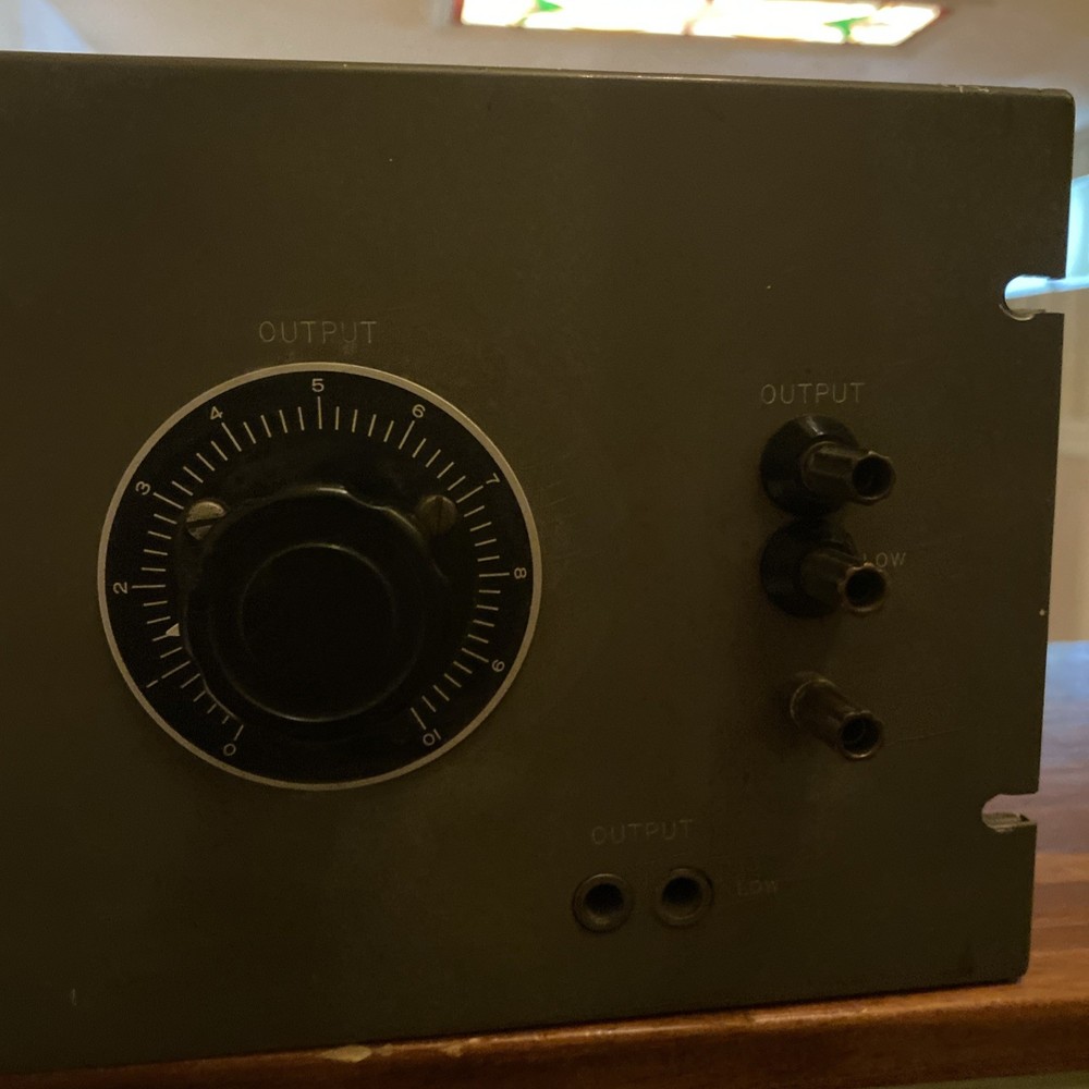 1940s General Cambridge Low-Distortion Oscillator 1301-A UNTESTED