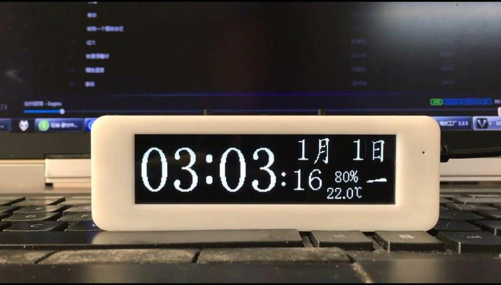 3.12 inch OLED Audio Level Indicator Mic Spectrum Display Analyzer VU Meter