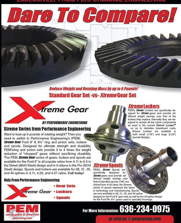 Xtreme Gear 9" Ford Center Section with 31 spline Offset Spool